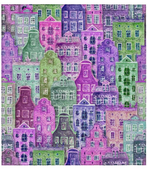 Chantille ACN600 Purple 9' x 12' Rug