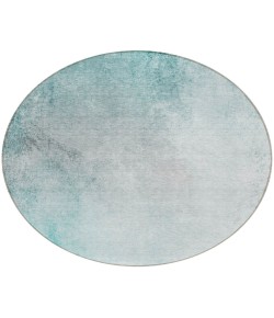 Addison Chantille ACN601 Teal 8 ft. x 8 ft. Round Rug
