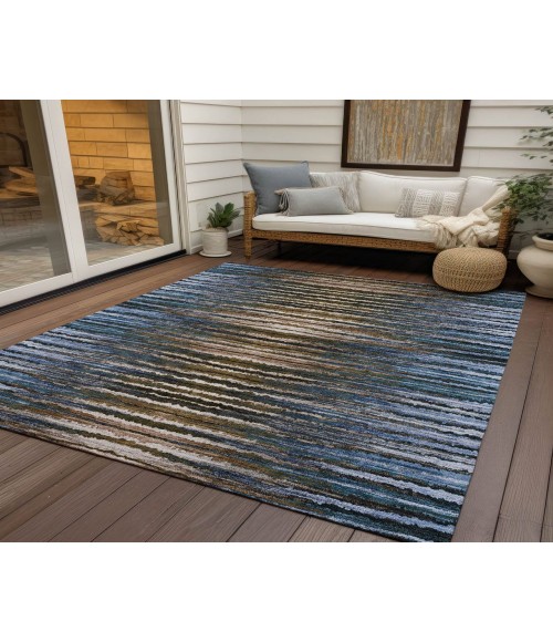 Chantille ACN604 Blue 3' x 5' Rug