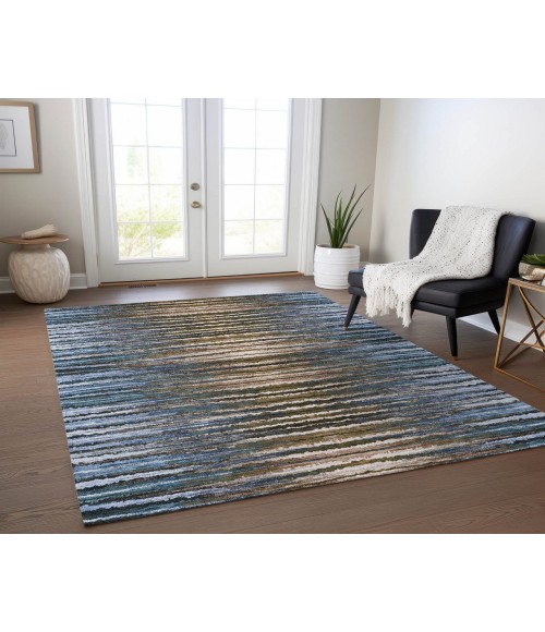 Chantille ACN604 Blue 3' x 5' Rug