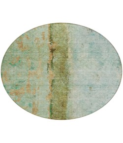Addison Chantille ACN605 Green 8 ft. x 8 ft. Round Rug