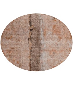 Addison Chantille ACN605 Paprika 8 ft. x 8 ft. Round Rug