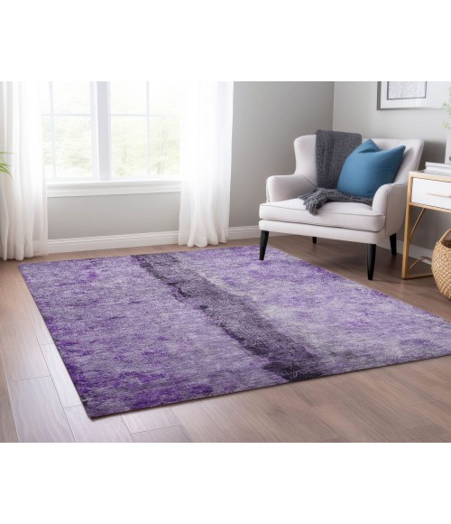 Chantille ACN605 Purple 3' x 5' Rug