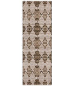 Addison Chantille ACN610 Mocha 2 ft. 3 in. x 7 ft. 6 in. Runner Rug