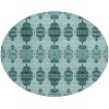 Addison Chantille ACN610 Teal 8 ft. x 8 ft. Round Rug