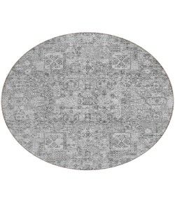 Addison Chantille ACN611 Gray 8 ft. x 8 ft. Round Rug