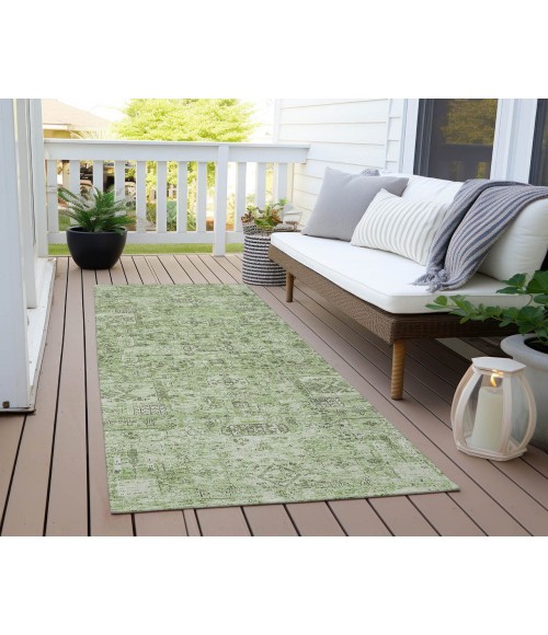 Chantille ACN611 Green 2'3" x 7'6" Rug