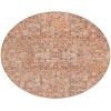 Addison Chantille ACN611 Salmon 8 ft. x 8 ft. Round Rug