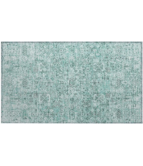 Chantille ACN611 Teal 1'8" x 2'6" Rug