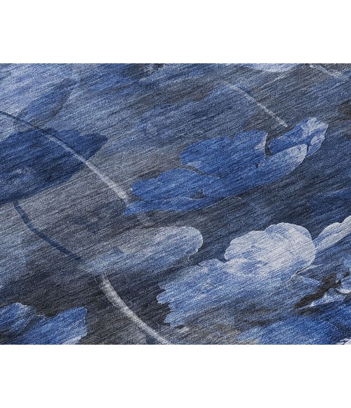 Chantille ACN613 Blue 3' x 5' Rug