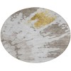 Addison Chantille ACN614 Taupe 8 ft. x 8 ft. Round Rug