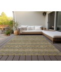 ADDISON ACN615 Rug Chantille ACN615 Gold 3' x 5' Rug