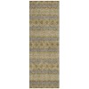Addison Chantille ACN615 Gold 2 ft. 3 in. x 7 ft. 6 in. Runner Rug Addison Chantille ACN615 Gold 2 ft. 3 in. x 7 ft. 6 in. Runner Rug