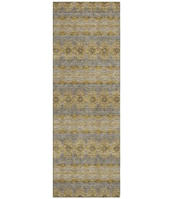 Addison Chantille ACN615 Gold 2 ft. 3 in. x 7 ft. 6 in. Runner Rug