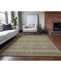 ADDISON ACN615 Rug Chantille ACN615 Gold 3' x 5' Rug