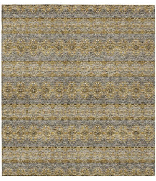 ADDISON ACN615 Rug Chantille ACN615 Gold 3' x 5' Rug