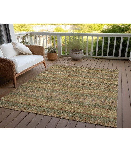 ADDISON ACN615 Rug Chantille ACN615 Green 3' x 5' Rug