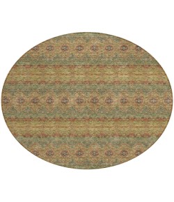 Addison Chantille ACN615 Green 8 ft. x 8 ft. Round Rug Addison Chantille ACN615 Green 8 ft. x 8 ft. Round Rug