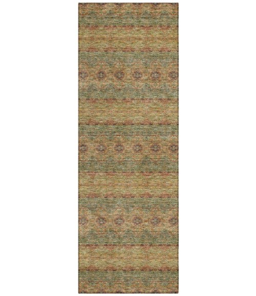 ADDISON ACN615 Rug Chantille ACN615 Green 2'3" x 7'6" Rug