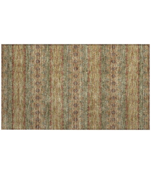 ADDISON ACN615 Rug Chantille ACN615 Green 1'8" x 2'6" Rug