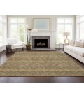 ADDISON ACN615 Rug Chantille ACN615 Green 3' x 5' Rug
