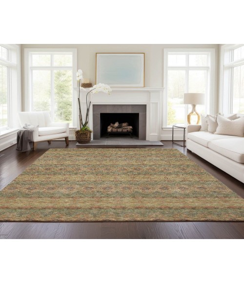 ADDISON ACN615 Rug Chantille ACN615 Green 3' x 5' Rug