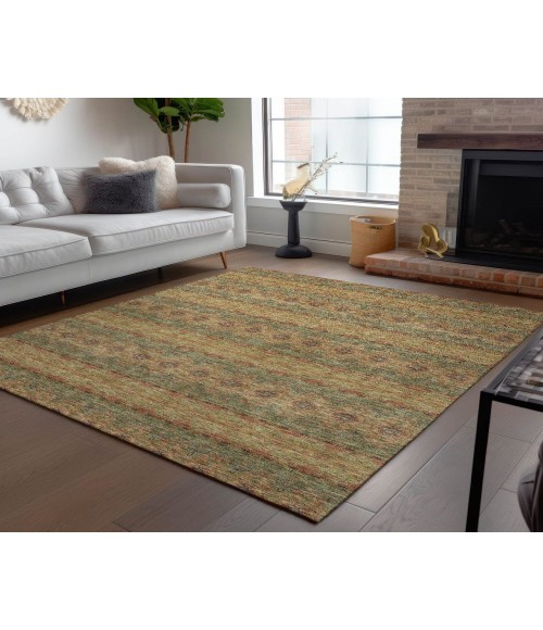 ADDISON ACN615 Rug Chantille ACN615 Green 3' x 5' Rug