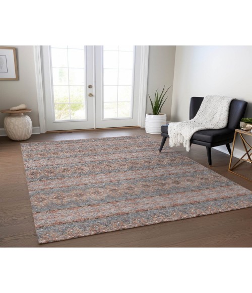 ADDISON ACN615 Rug Chantille ACN615 Paprika 3' x 5' Rug