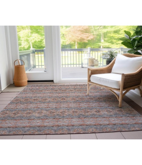 ADDISON ACN615 Rug Chantille ACN615 Paprika 3' x 5' Rug