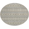 Addison Chantille ACN615 Silver 8 ft. x 8 ft. Round Rug Addison Chantille ACN615 Silver 8 ft. x 8 ft. Round Rug