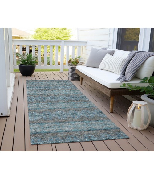 Chantille ACN615 Teal 2'3" x 7'6" Rug