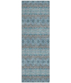 Addison Chantille ACN615 Teal 2 ft. 3 in. x 7 ft. 6 in. Runner Rug