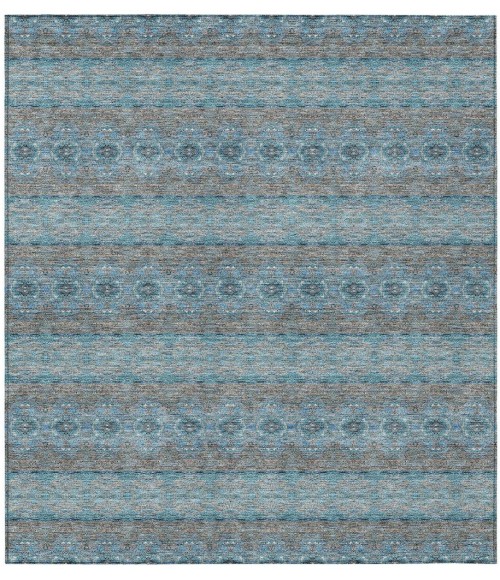 ADDISON ACN615 Rug Chantille ACN615 Teal 3' x 5' Rug