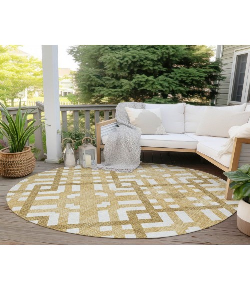 Chantille ACN616 Gold 8' x 8' Rug