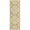 Addison Chantille ACN616 Gold 2 ft. 3 in. x 7 ft. 6 in. Runner Rug