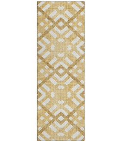 Addison Chantille ACN616 Gold 2 ft. 3 in. x 7 ft. 6 in. Runner Rug