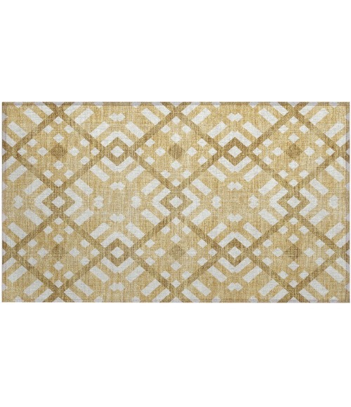 Chantille ACN616 Gold 1'8" x 2'6" Rug