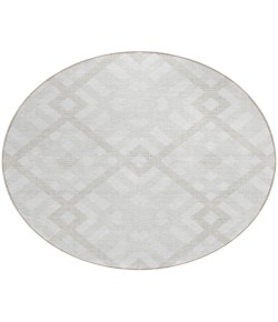 Addison Chantille ACN616 Ivory 8 ft. x 8 ft. Round Rug