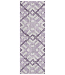 Addison Chantille ACN616 Purple 2 ft. 3 in. x 7 ft. 6 in. Runner Rug