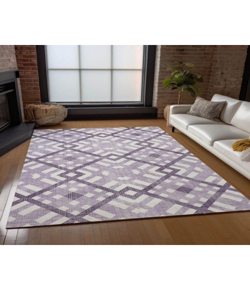 Chantille ACN616 Purple 3' x 5' Rug