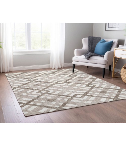Chantille ACN616 Taupe 5' x 7'6" Rug