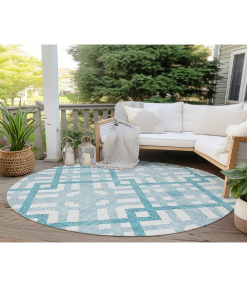 Chantille ACN616 Teal 8' x 8' Rug