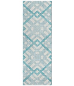 Addison Chantille ACN616 Teal 2 ft. 3 in. x 7 ft. 6 in. Runner Rug
