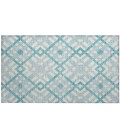 Chantille ACN616 Teal 1'8" x 2'6" Rug