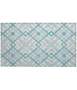 Addison Chantille ACN616 Teal 1 ft. 8 in. x 2 ft. 6 in. Rectangle Rug