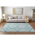 Chantille ACN616 Teal 5' x 7'6" Rug