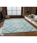 Chantille ACN616 Teal 5' x 7'6" Rug