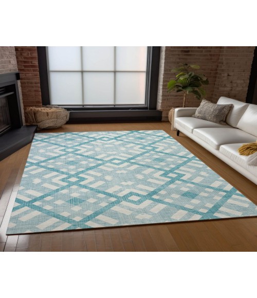 Chantille ACN616 Teal 5' x 7'6" Rug