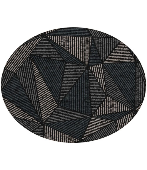 Chantille ACN618 Black 8' x 8' Rug