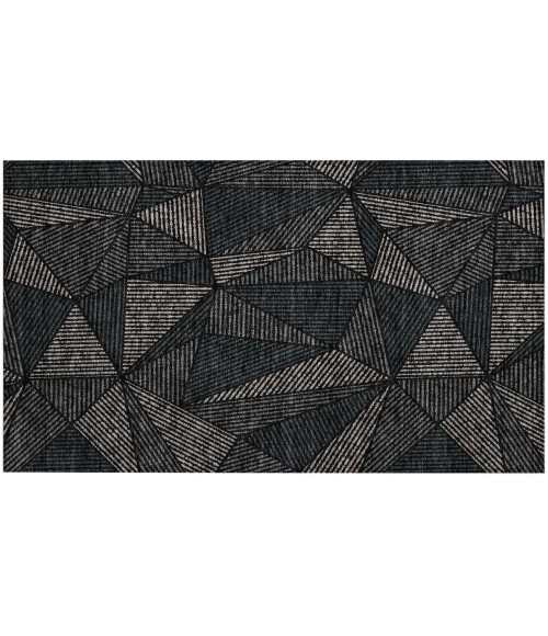 Chantille ACN618 Black 1'8" x 2'6" Rug